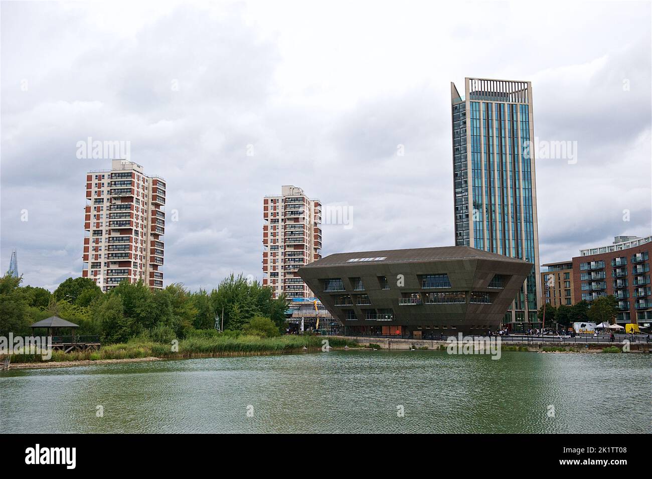 Canada Water area in the Dockland, London Stock Photo