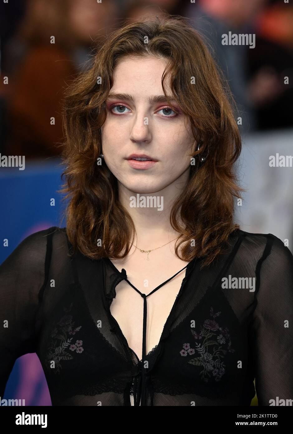 September 20th, 2022. London, UK. Birdy arriving at the Catherine Called Birdy UK Premiere, Curzon Mayfair, London. Credit: Doug Peters/EMPICS/Alamy Live News Stock Photo