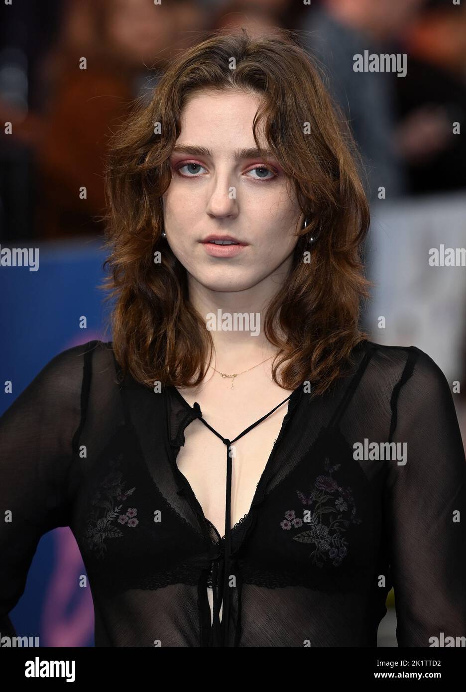 September 20th, 2022. London, UK. Birdy arriving at the Catherine Called Birdy UK Premiere, Curzon Mayfair, London. Credit: Doug Peters/EMPICS/Alamy Live News Stock Photo