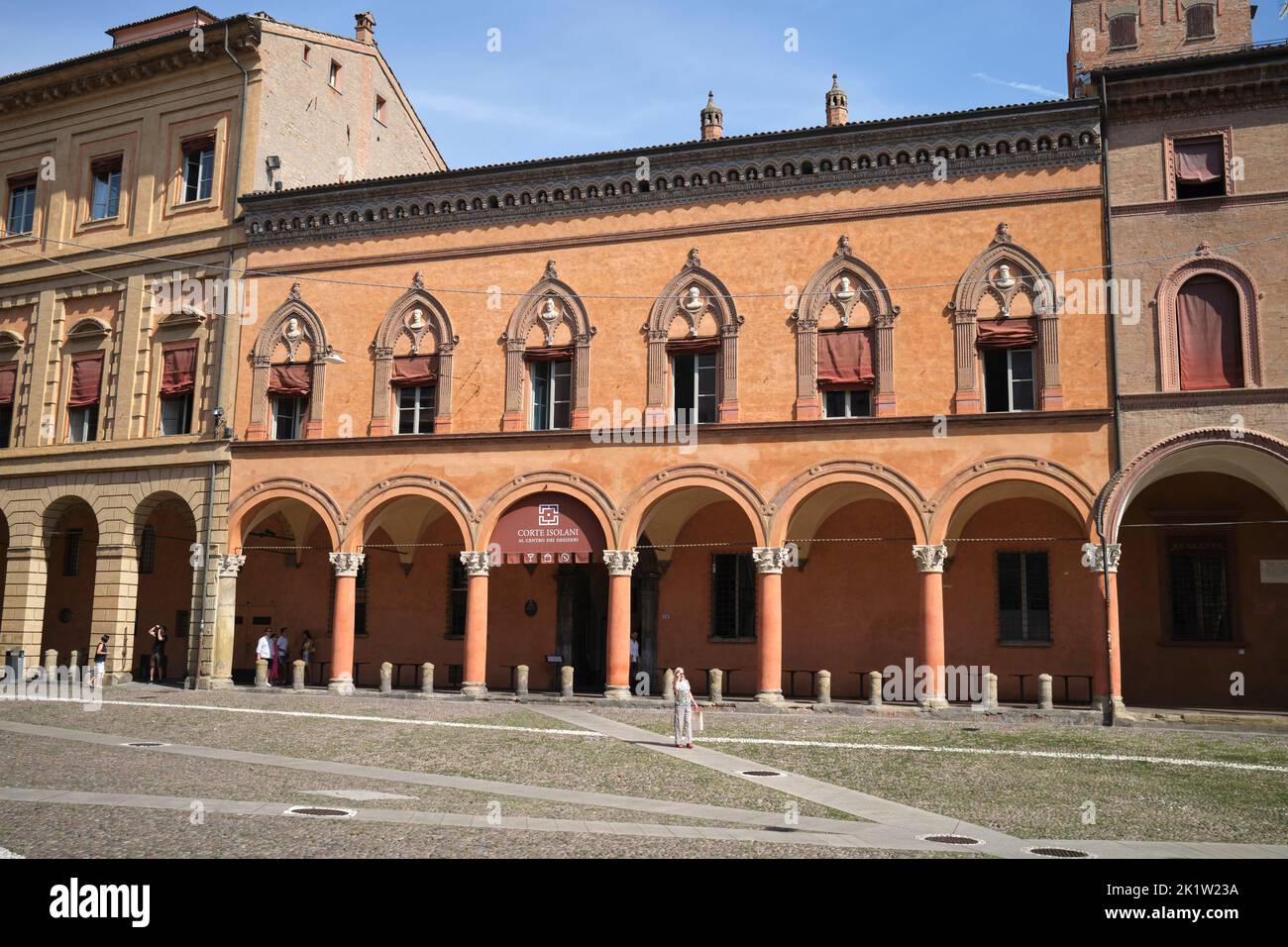 Corte Isolani Piazza Santo Stefano Bologna Italy Stock Photo Alamy