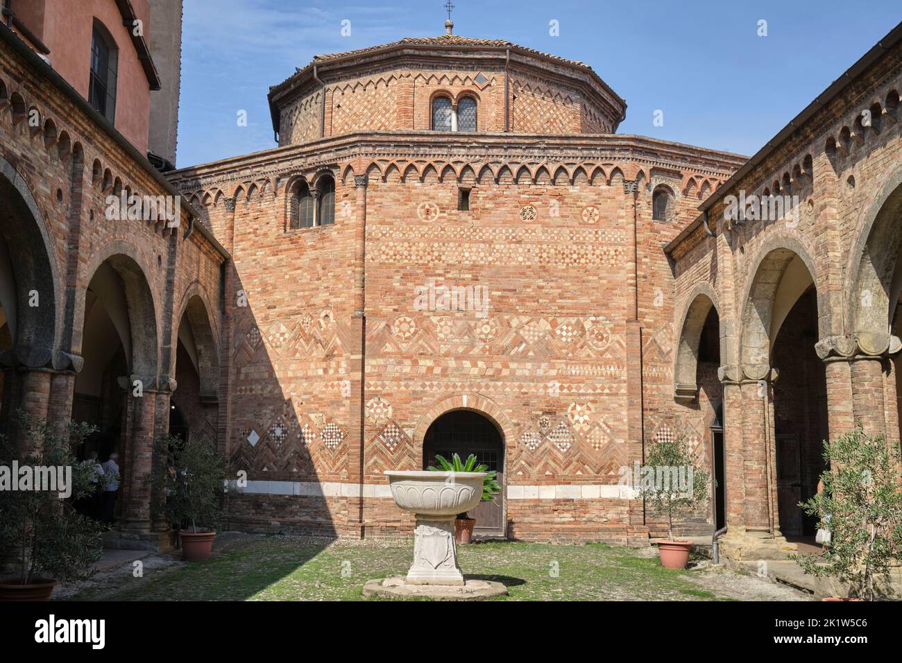 Basilica di Santo Stefano Bologna Italy Stock Photo