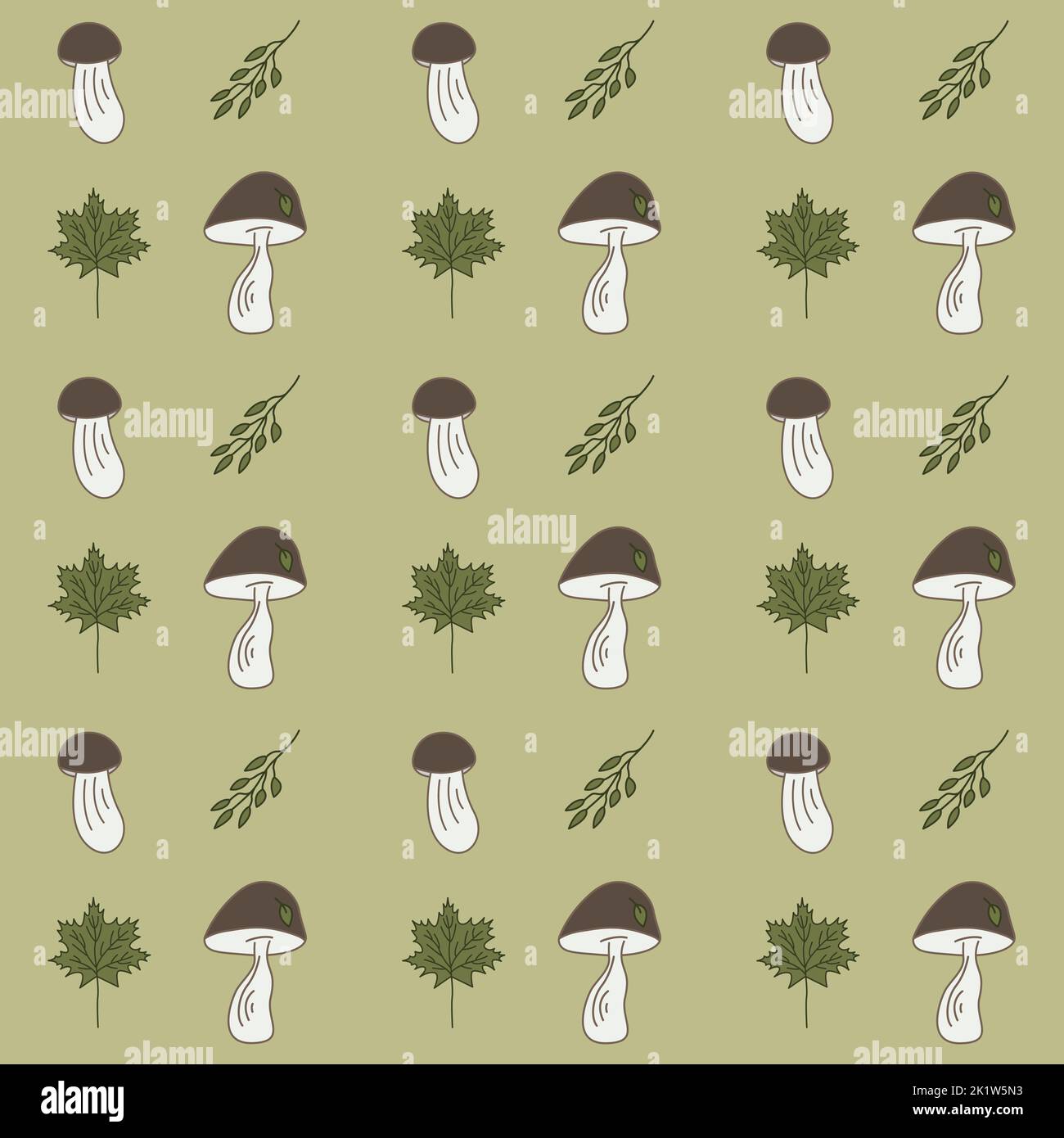 Cartoon mushrooms hi-res stock photography and images - Alamy