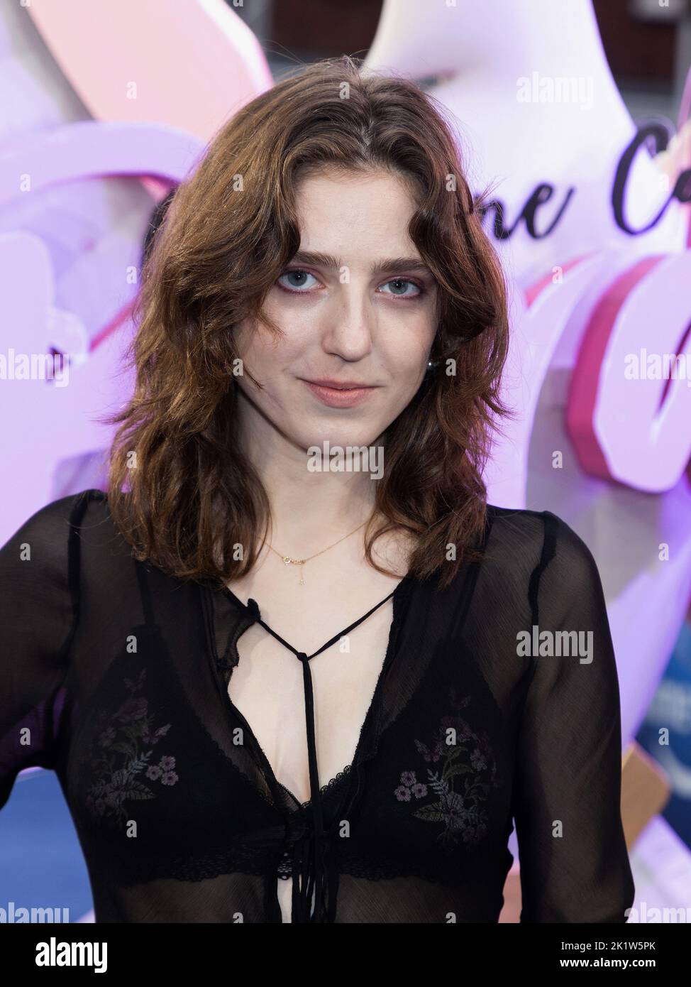 Birdy attending the UK premiere of Catherine Called Birdy at the Curzon Mayfair, central London. Picture date: Tuesday September 20, 2022. Stock Photo