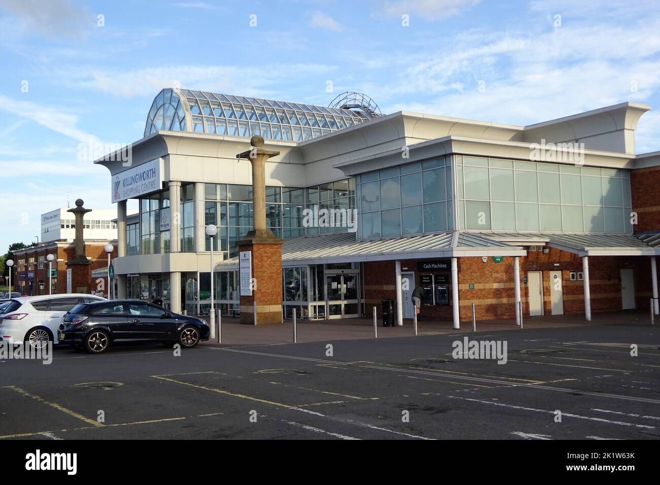 A daytime view of the Killingworth Shopping Centre in the UK Stock Photo Alamy