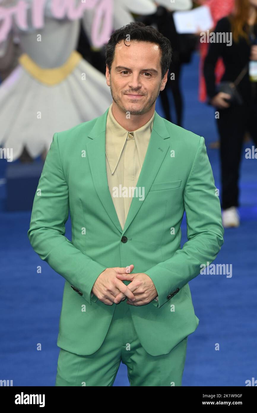 London, UK. 20 September 2022. Andrew Scott attending the UK premiere of Catherine Called Birdy at the Curzon Mayfair cinema, London . Picture date: Tuesday September 20, 2022. Photo credit should read: Matt Crossick/Empics/Alamy Live News Stock Photo