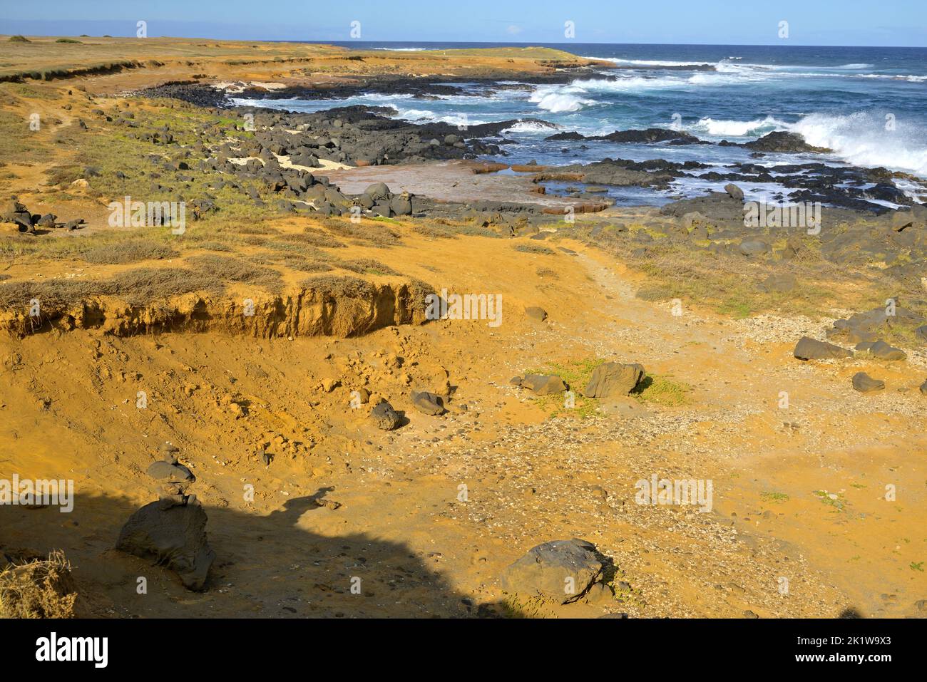 Scenic impressions from the magic landscape and coastline at South