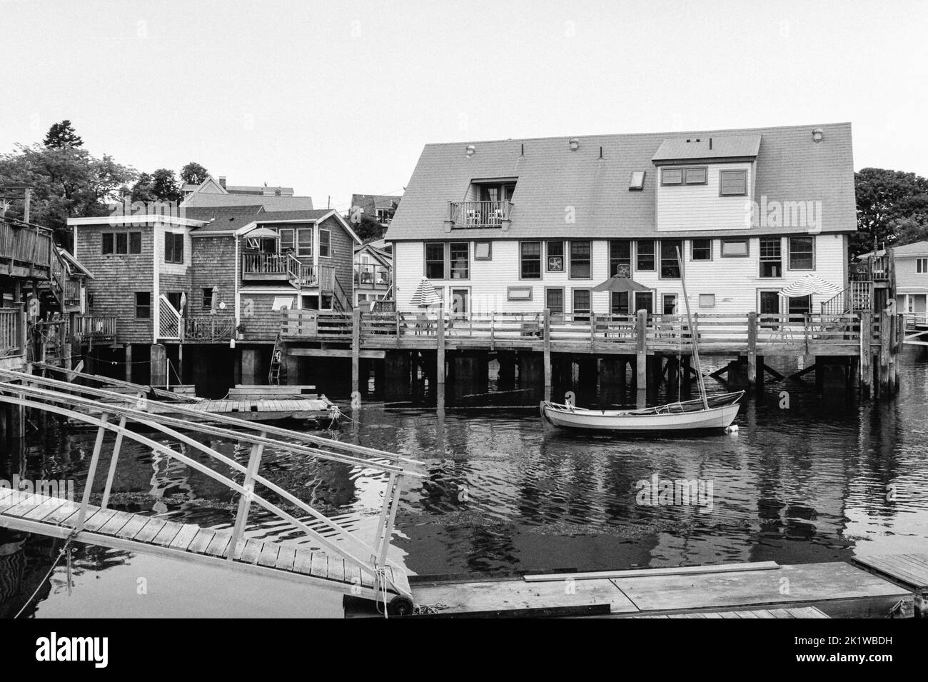 Private docks Black and White Stock Photos & Images Alamy