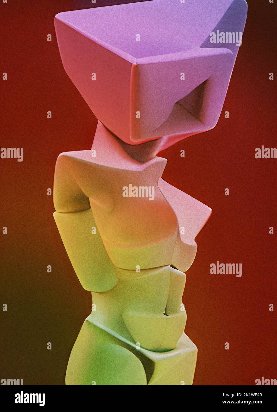 Sexual identity, conceptual illustration Stock Photo