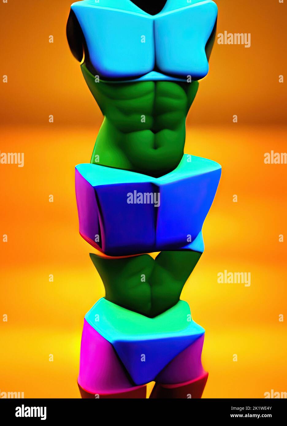 Sexual identity, conceptual illustration Stock Photo