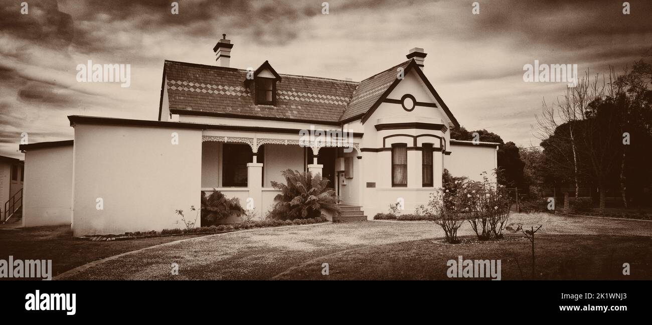 FRONT VIEW OF THE HISTORICAL HOME BUENA VISTA WHICH WAS ONCE A BOYS