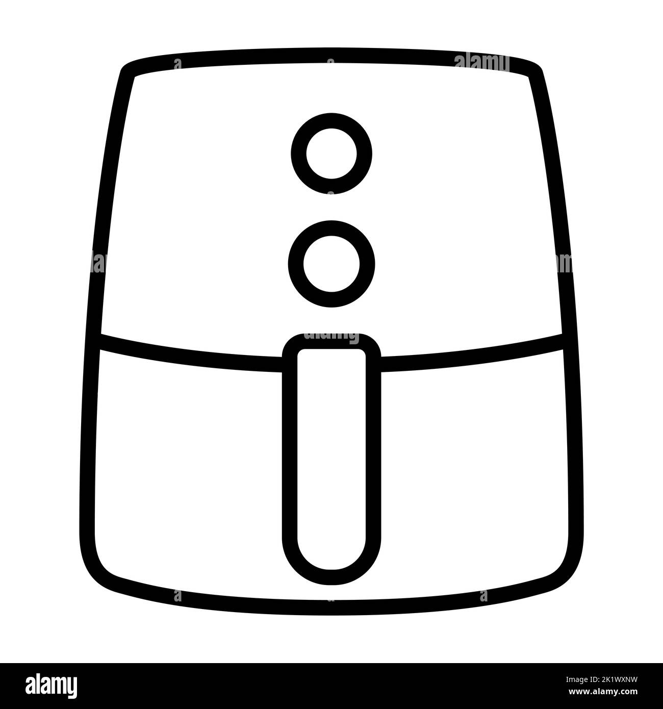 cooking air fryer appliance icon vector for graphic design, logo