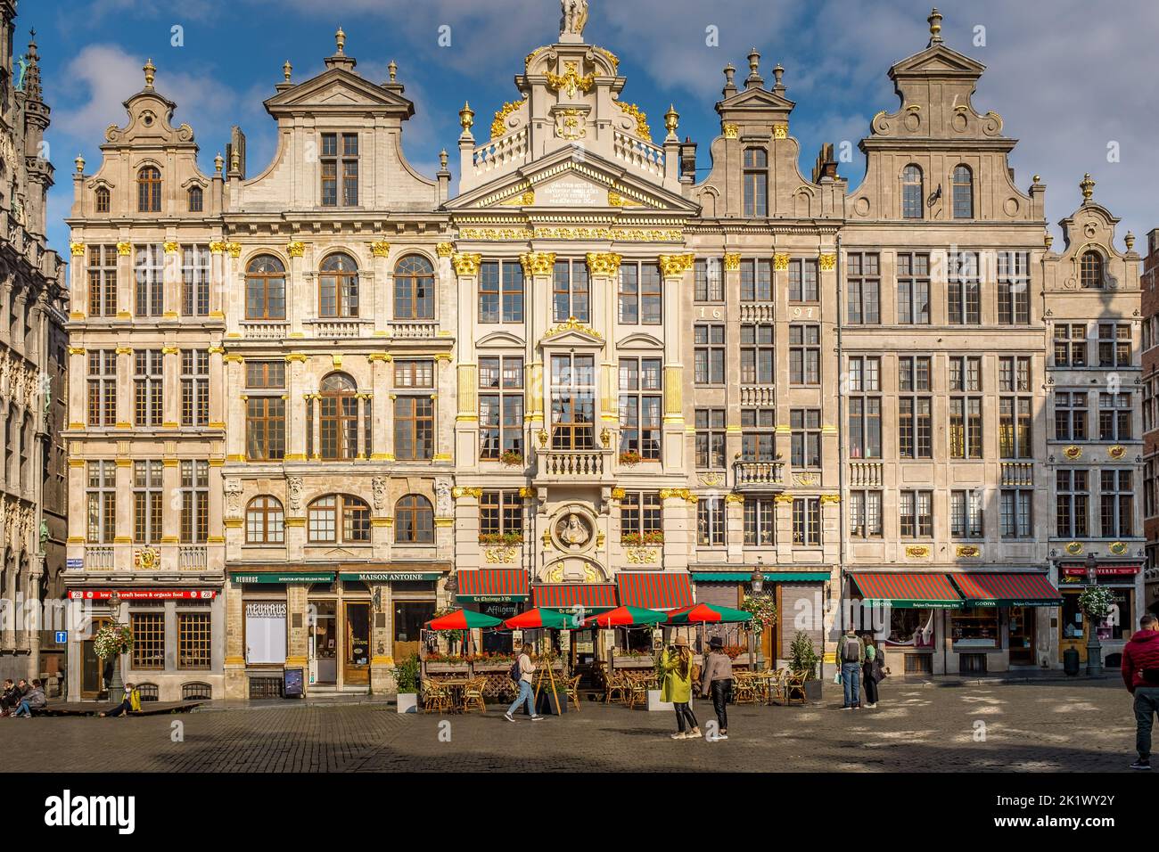 Central Brussels Stock Photo