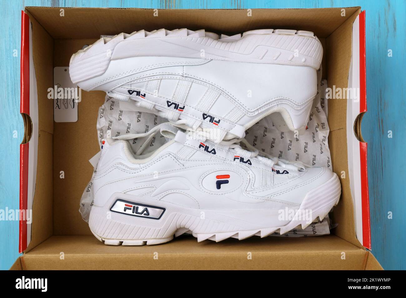 Fila logo hi-res stock photography and images - Alamy