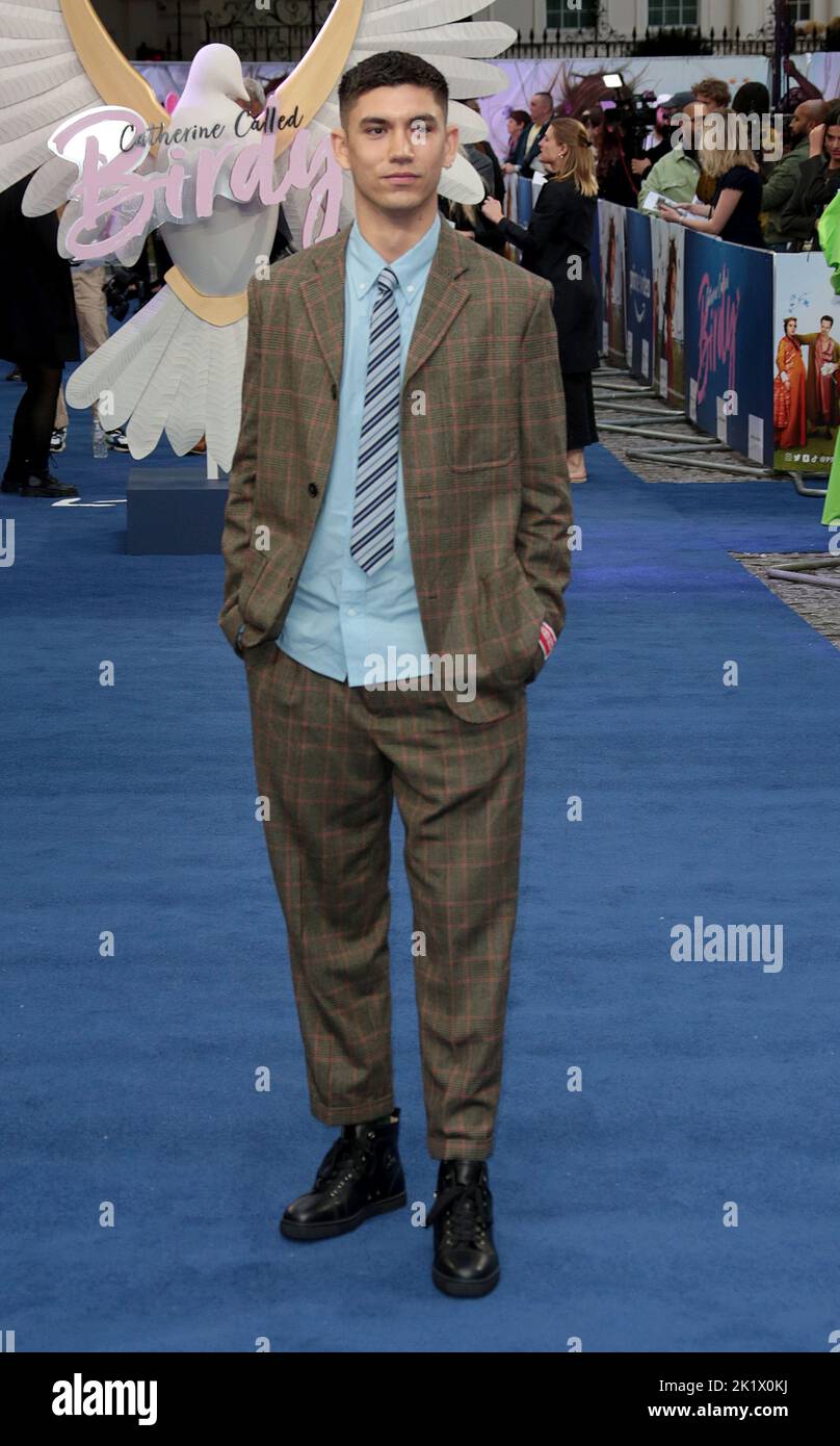 Sep 20, 2022 - London, England, UK - Archie Renaux attending Catherine, Called Birdy UK film premiere, Curzon Mayfair Stock Photo