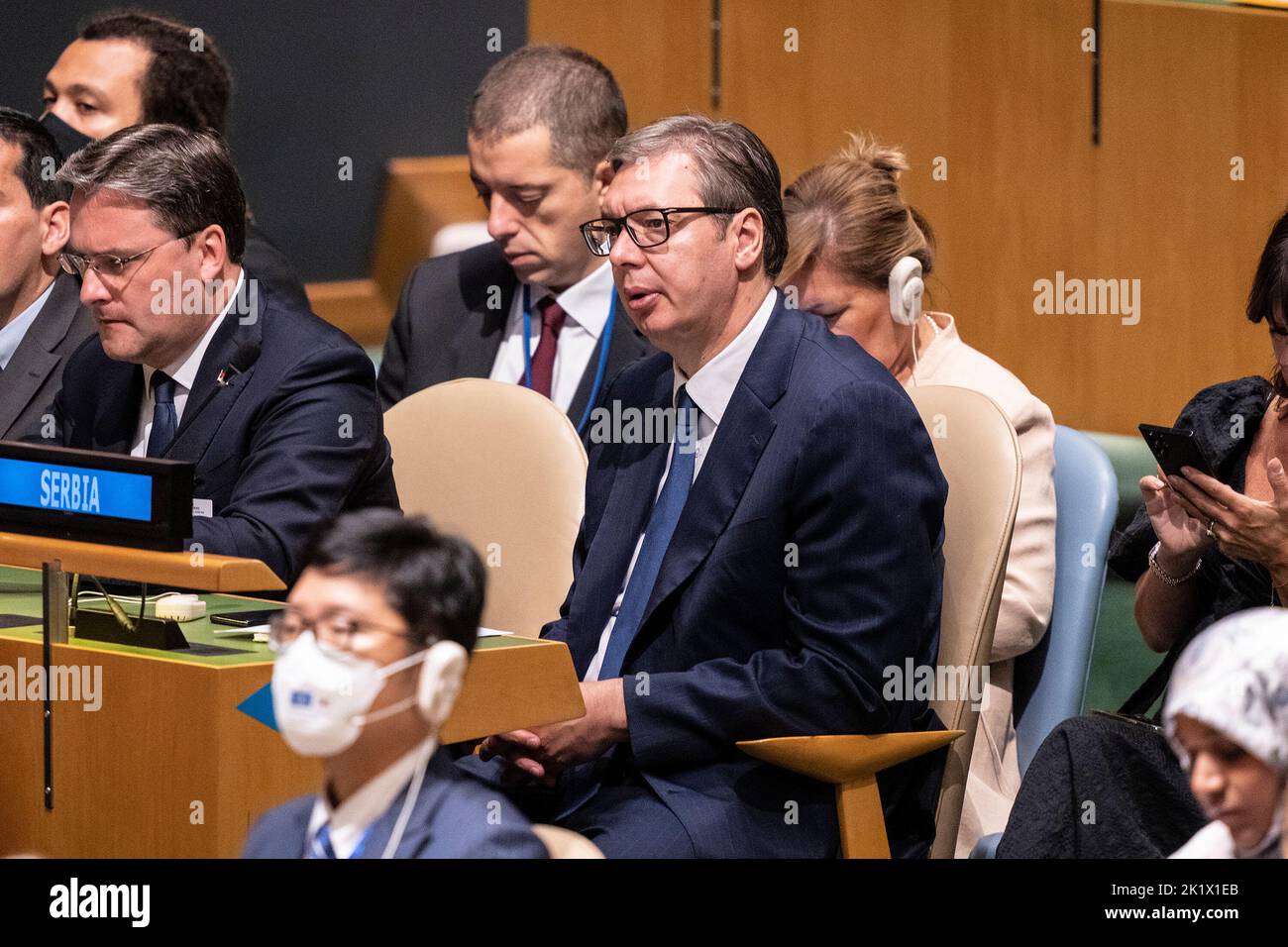President of serbia aleksandar vucic hi-res stock photography and ...