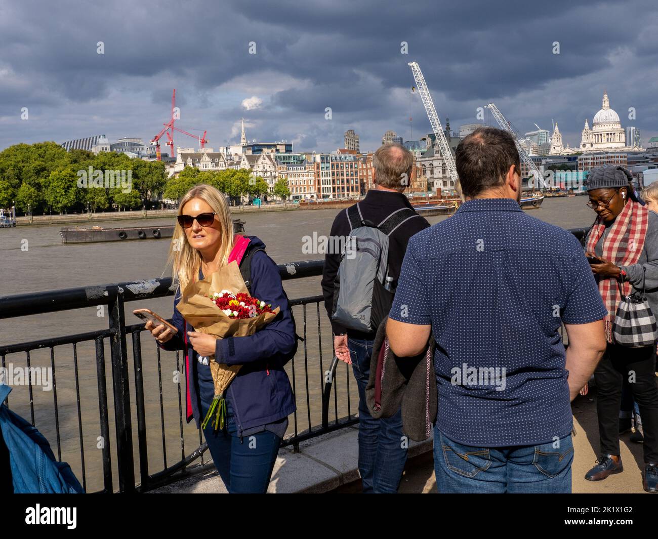 LONDON, ENGLAND - SEPTEMBER 15: Following the death of Queen Elizabeth ...