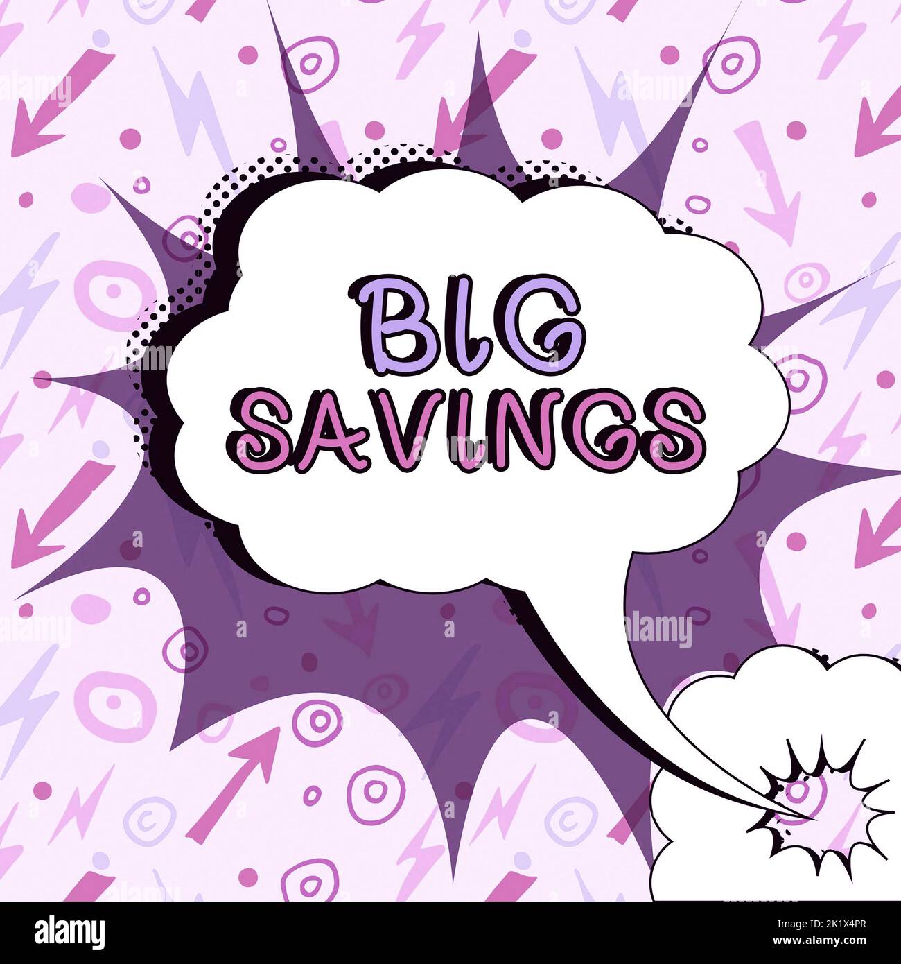 Inspiration showing sign Big Savings. Business showcase income not ...