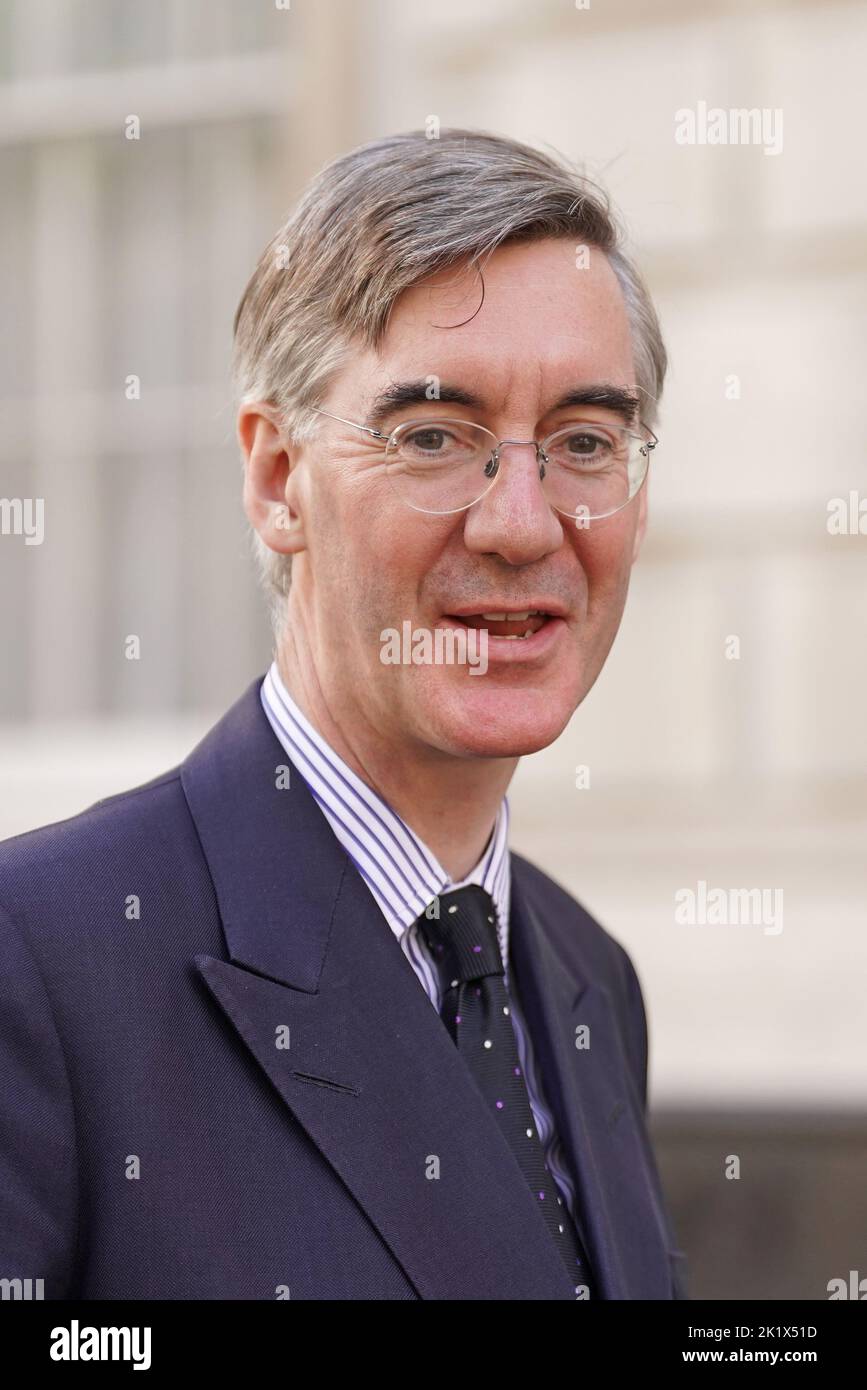 File photo dated 25/05/22 of Business Secretary Jacob Rees-Mogg who is to set out details of a major Government support package for businesses - running to tens of billions of pounds - to ease the pain of soaring energy bills through the winter. Issue date: Wednesday September 21, 2022. Stock Photo