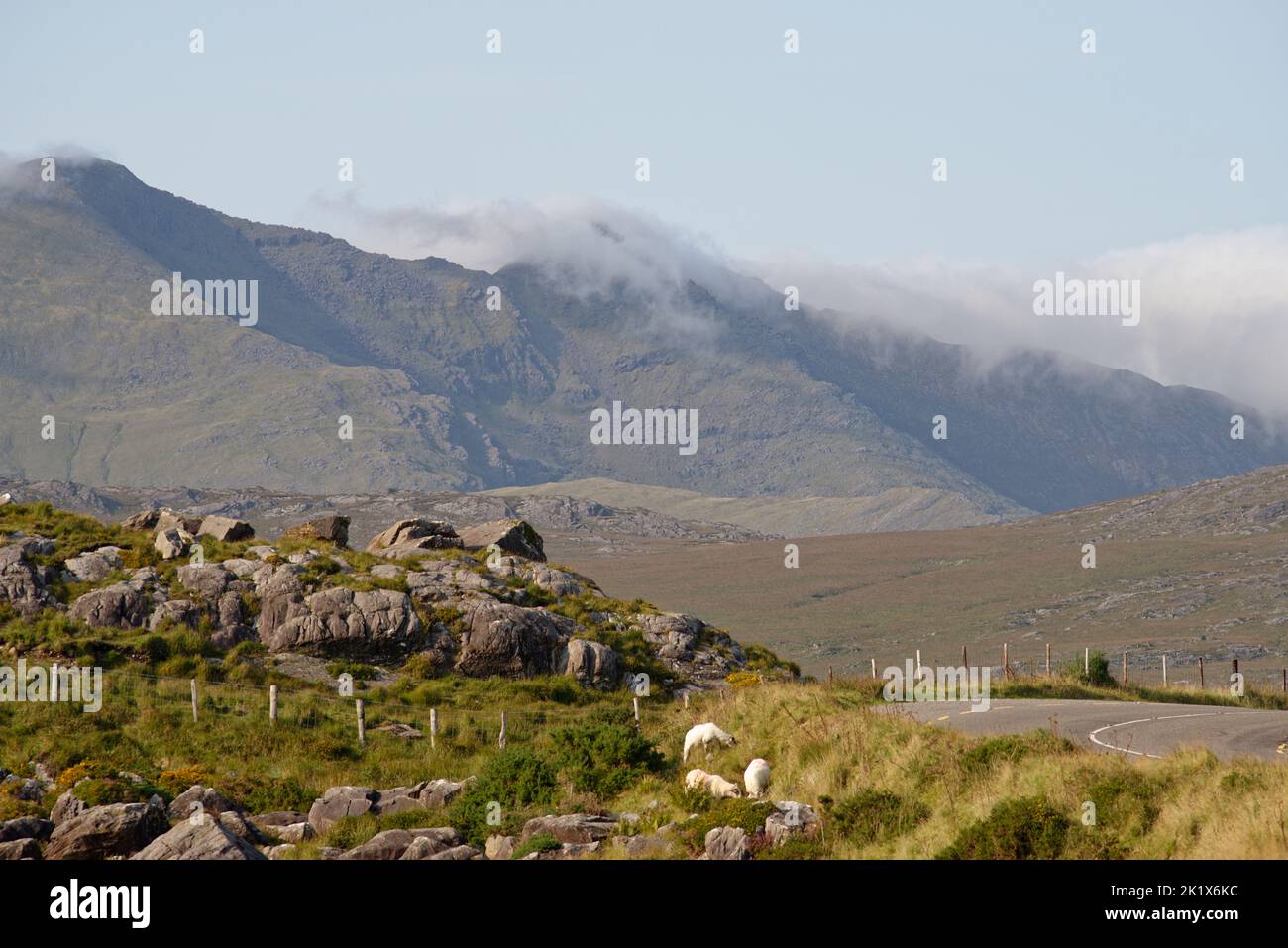 Ring of Kerry scenery. Stock Photo