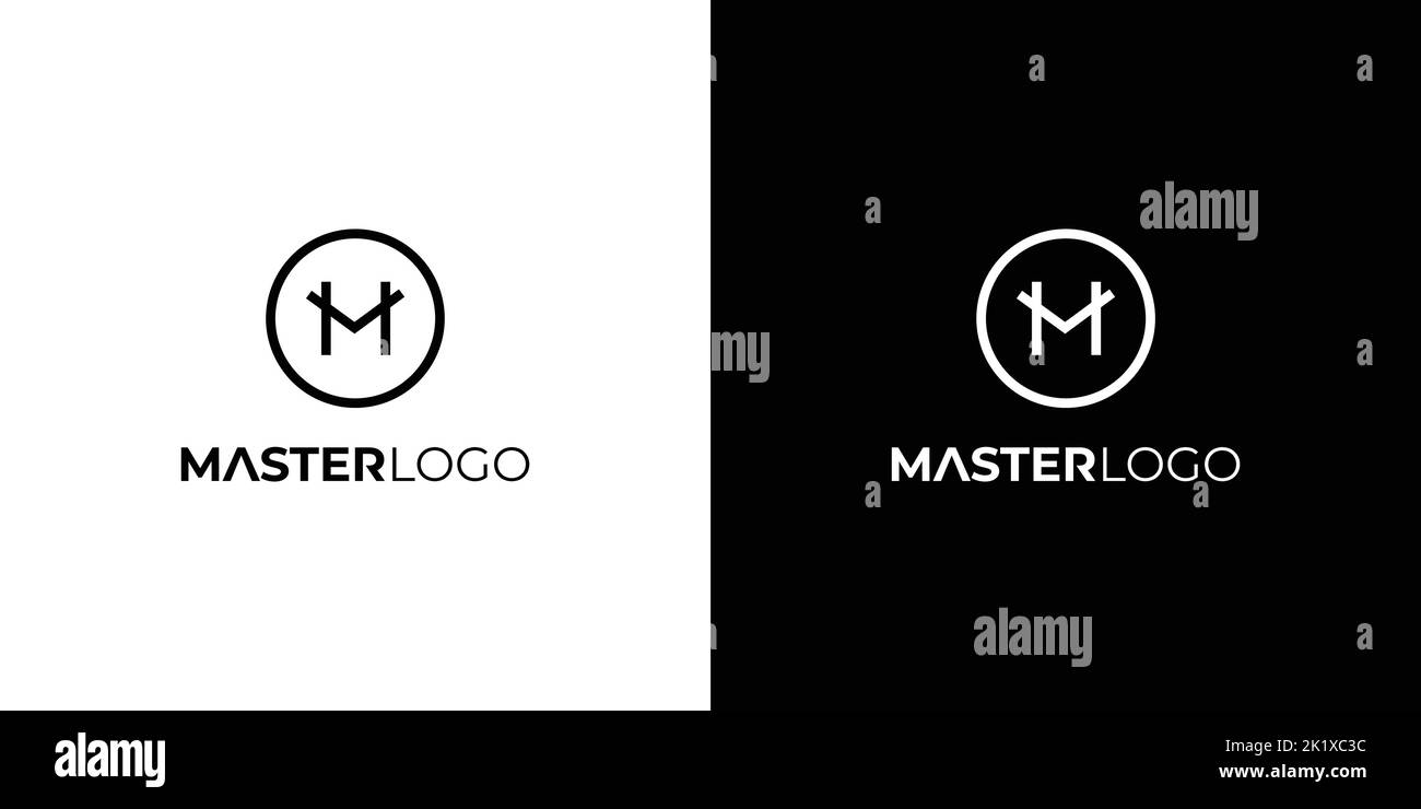 Modern and unique letter M initials logo design Stock Vector Image ...