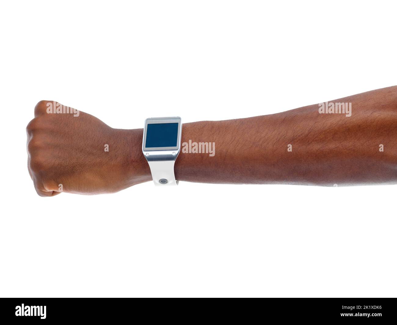 Getting to grips with technology Stock Photo