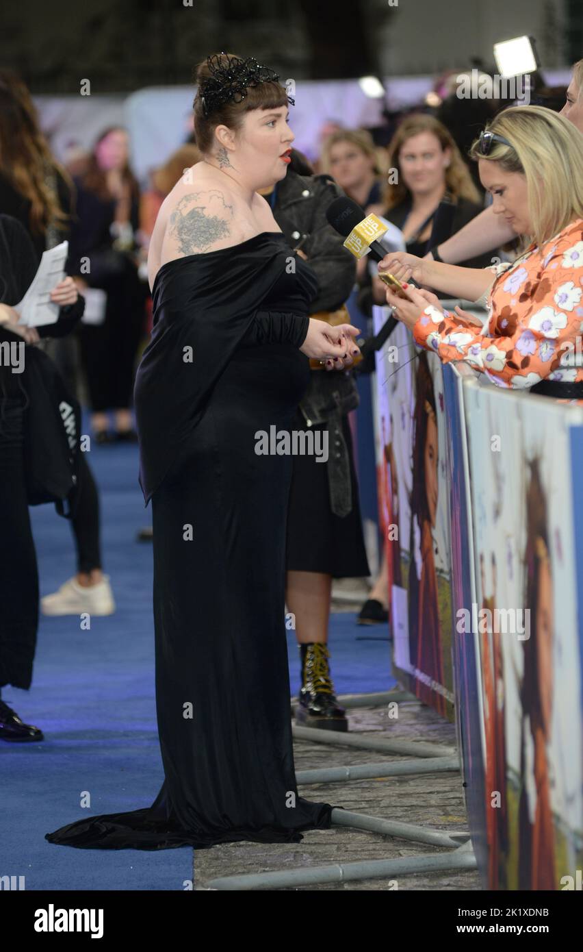 Photo Must Be Credited ©Alpha Press 078237 20/09/2022 Lena Dunham at the Catherine Called Birdy UK Premiere held at the Cursor Mayfair Cinema in London Stock Photo