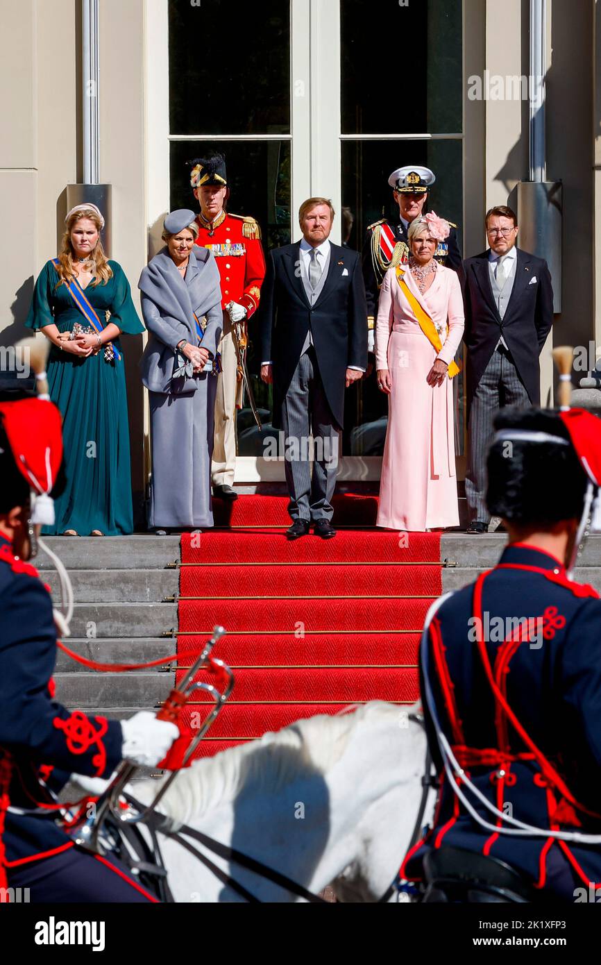 The Hague, Niederlande. 20th Sep, 2022. THE HAGUE King Willem