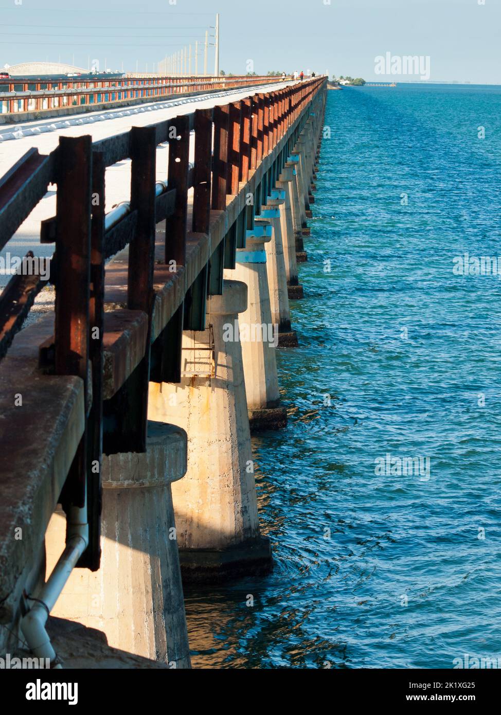 Seven mile bridge stock photo alamy