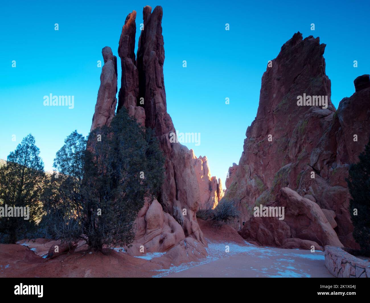 Garden of the Gods Stock Photo Alamy