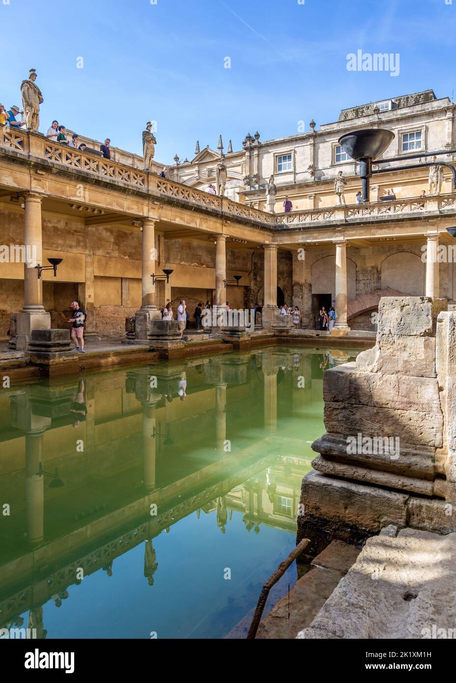 The historic wonder of The Roman Baths in Bath, Somerset, England Stock Photo Alamy