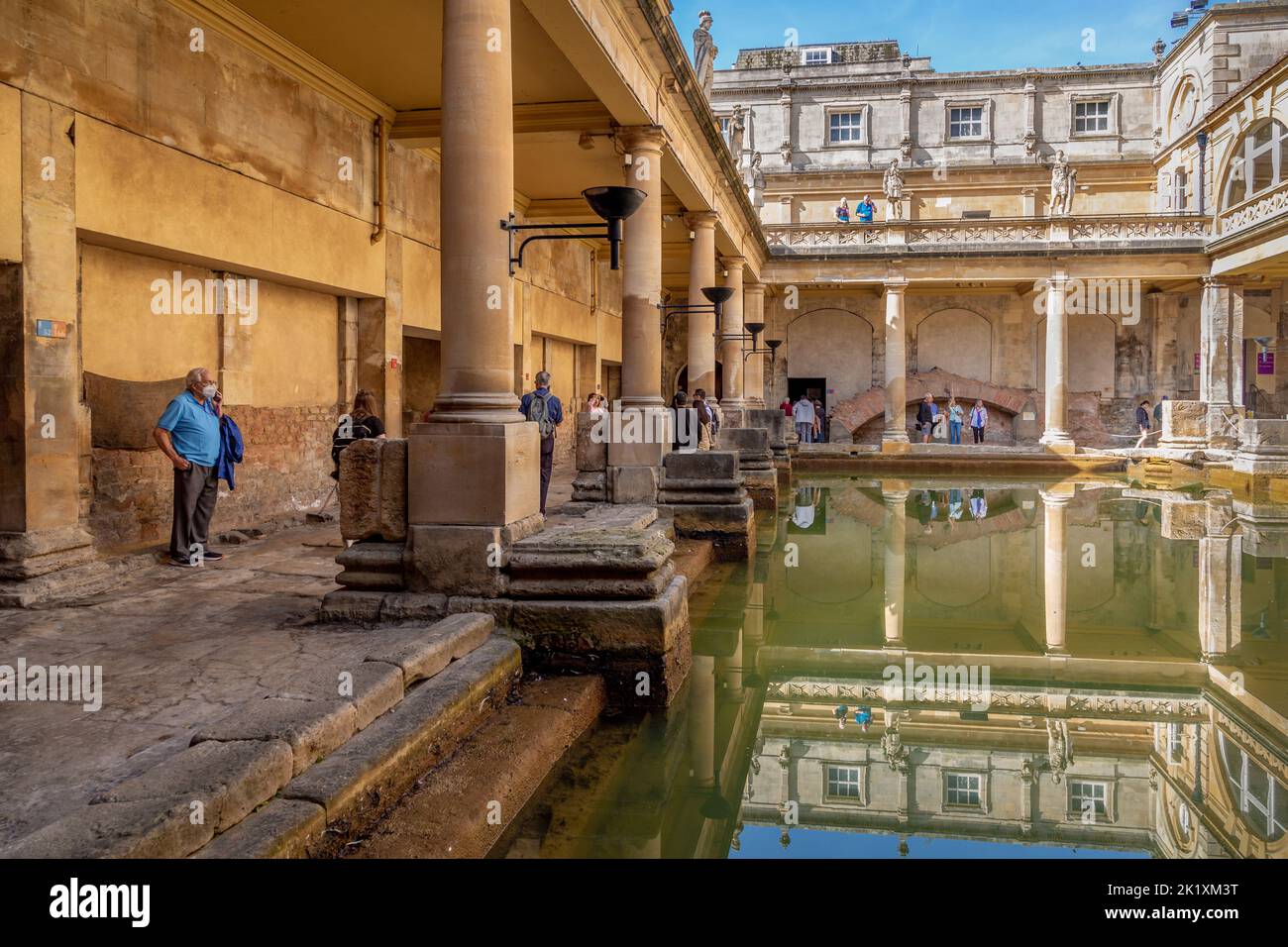 The historic wonder of The Roman Baths in Bath, Somerset, England Stock Photo Alamy