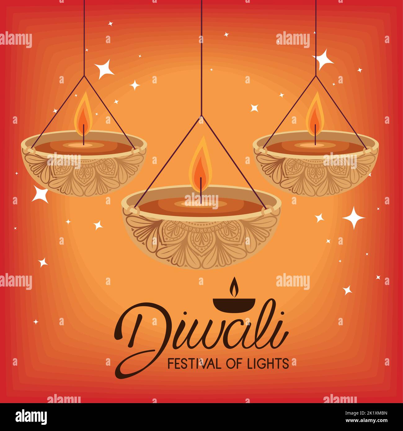 diwali festival of light postcard Stock Vector Image & Art Alamy