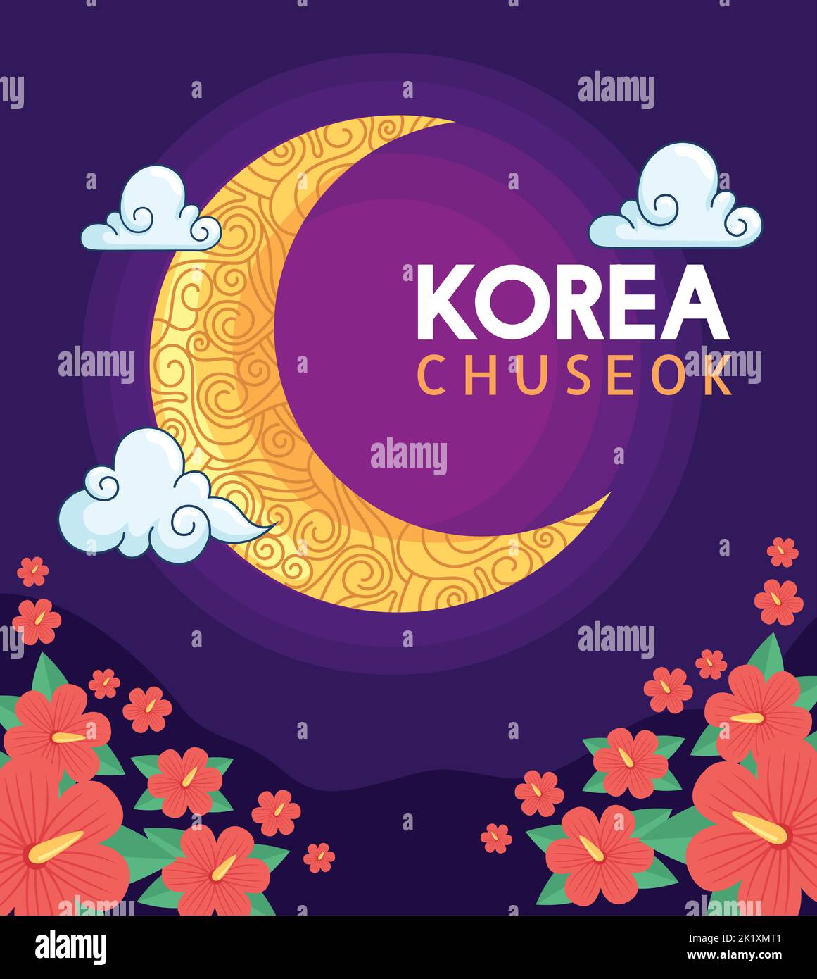 korea chuseok lettering Stock Vector Image & Art Alamy