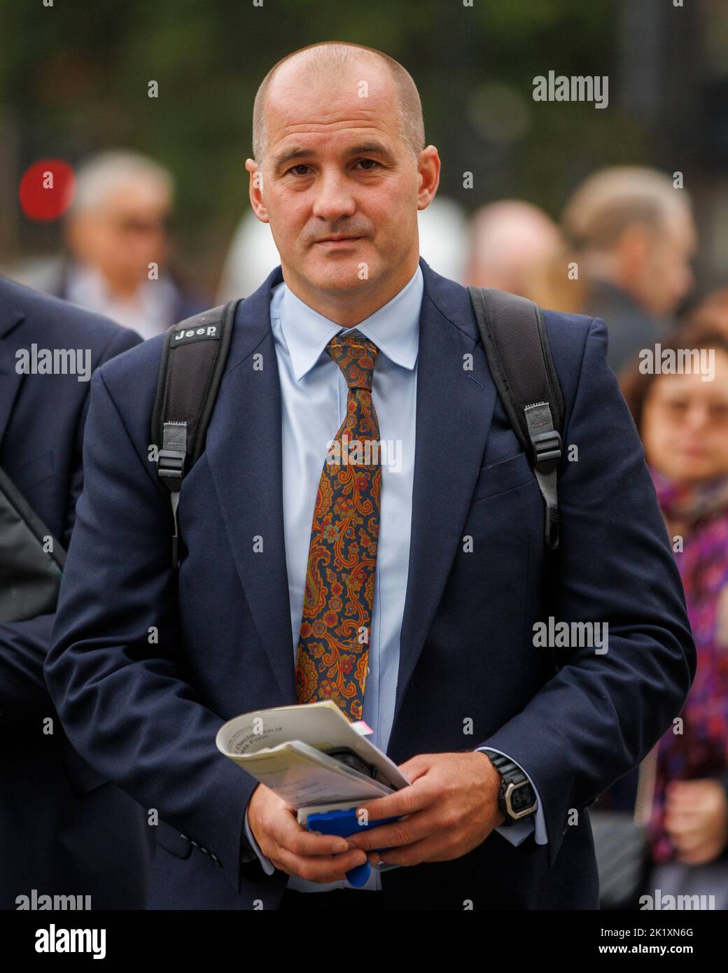 Minister without portfolio and chairman of the conservative party hi