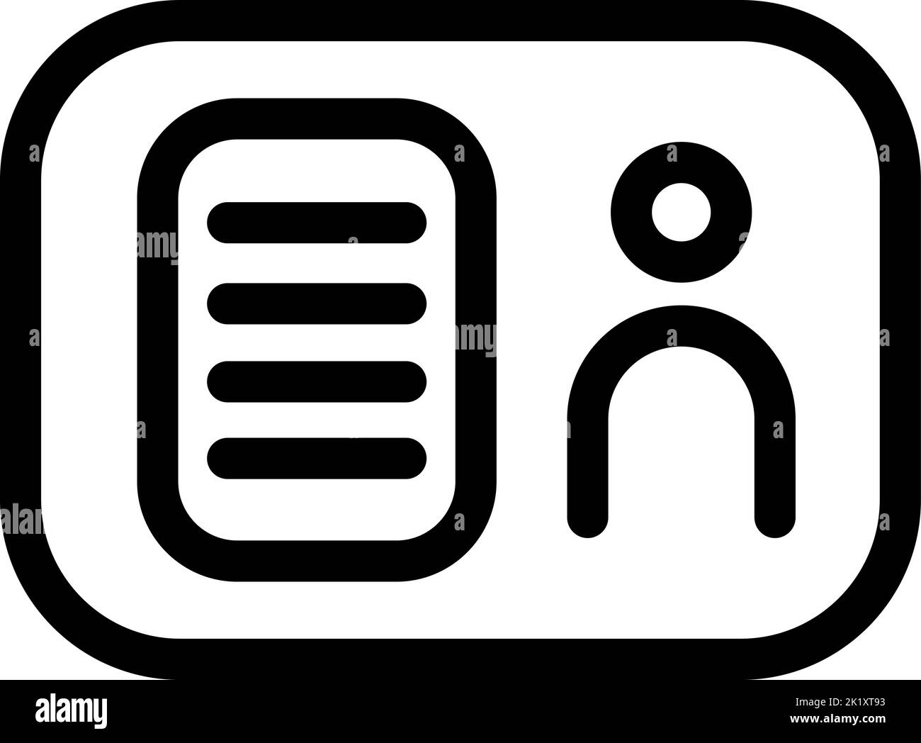 Webinar concept online course class outline vector line icon. document passport Distant education, video lecture, internet group conference, training Stock Vector