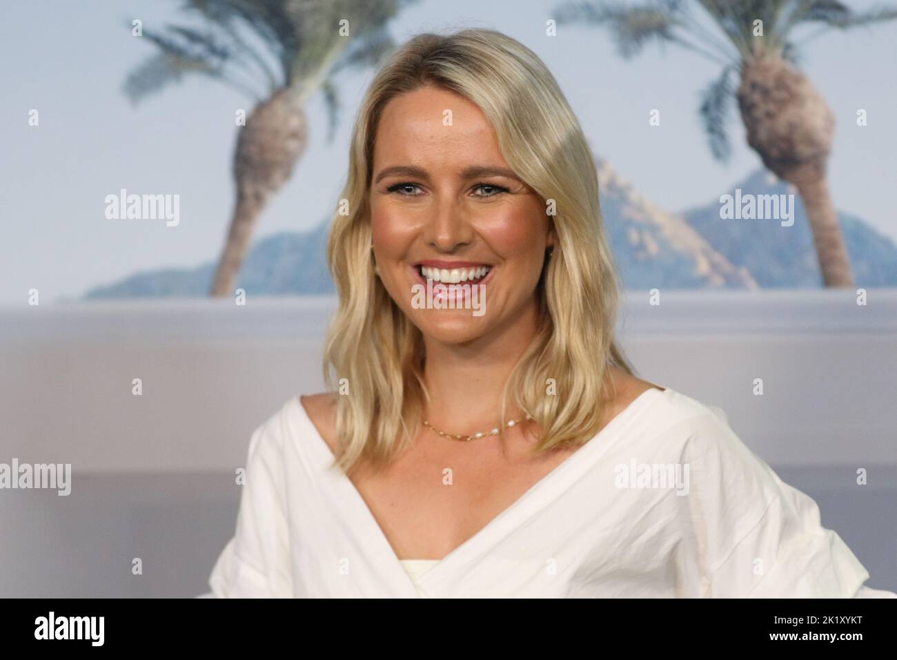 Sydney, Australia. 21st September 2022. Candice Dixon  arrives on the red carpet for the Sydney Premiere of Don’t Worry Darling at Event Cinemas, George Street. Credit: Richard Milnes/Alamy Live News Stock Photo