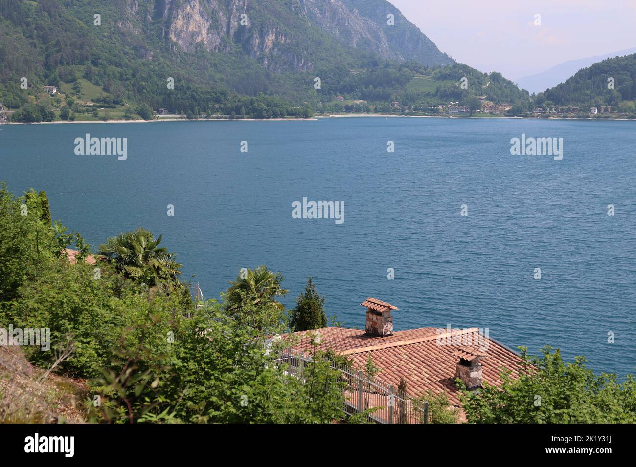 Impressionen vom Lago die Ledro in Italien Stock Photo