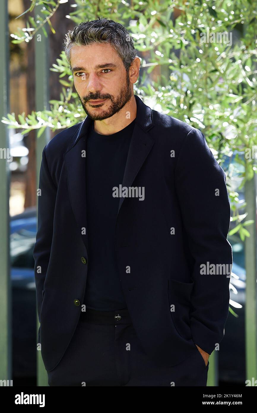 Rome (Italy), 20th September 2022 Giuseppe Zeno during photocall Mina