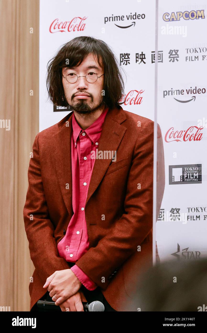 Tokyo, Japan. 21st Sep, 2022. Director Imaizumi Rikiya attends a news ...