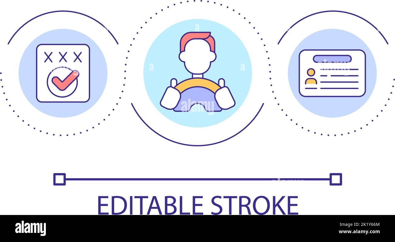 Individual driving Stock Vector Images - Alamy