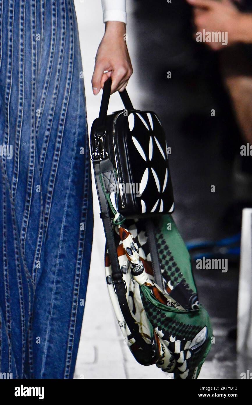 Details on on the runway at the Stefan Cooke fashion show during the ...