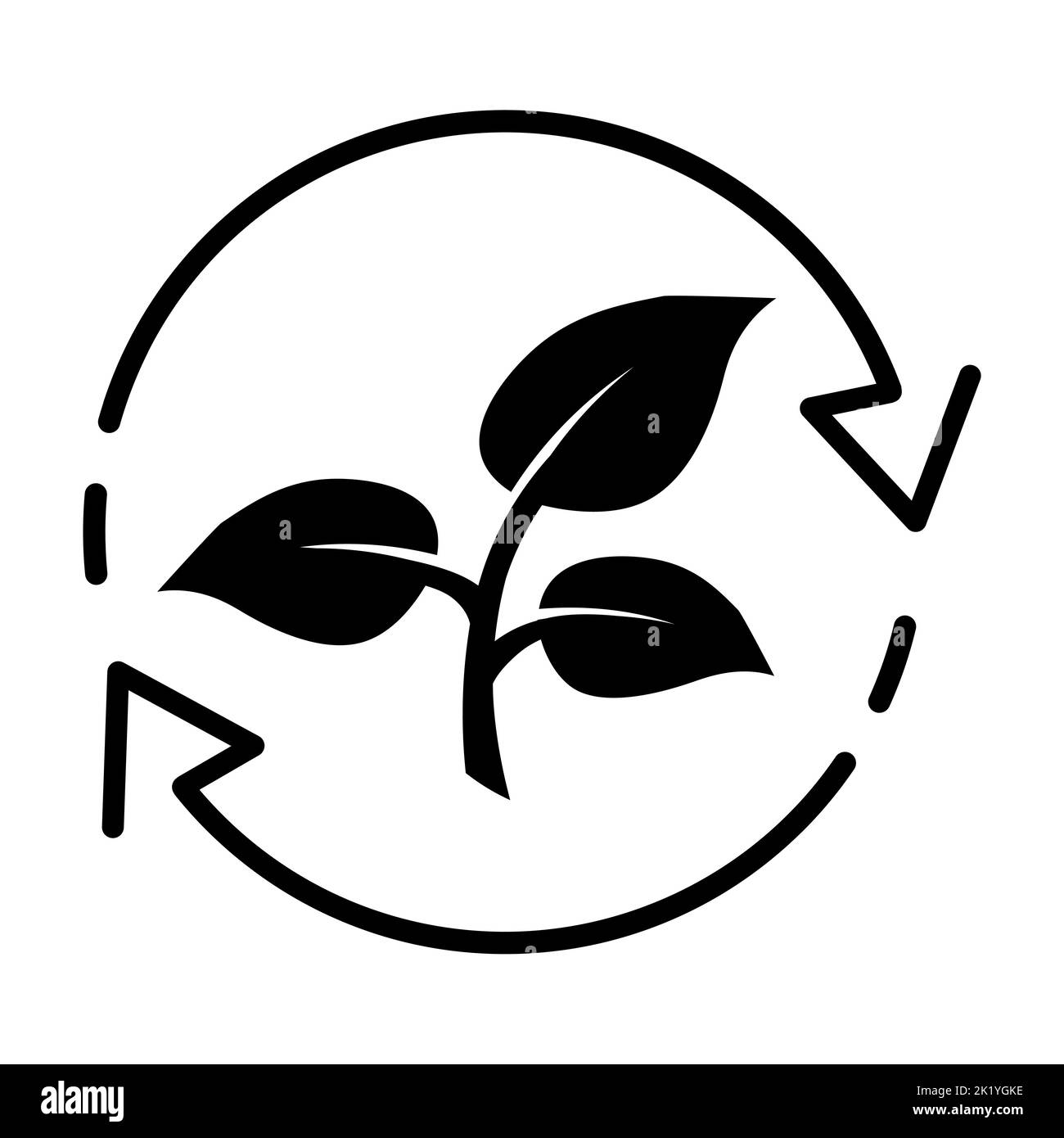 Reduce reuse recycle logo on Black and White Stock Photos & Images Alamy