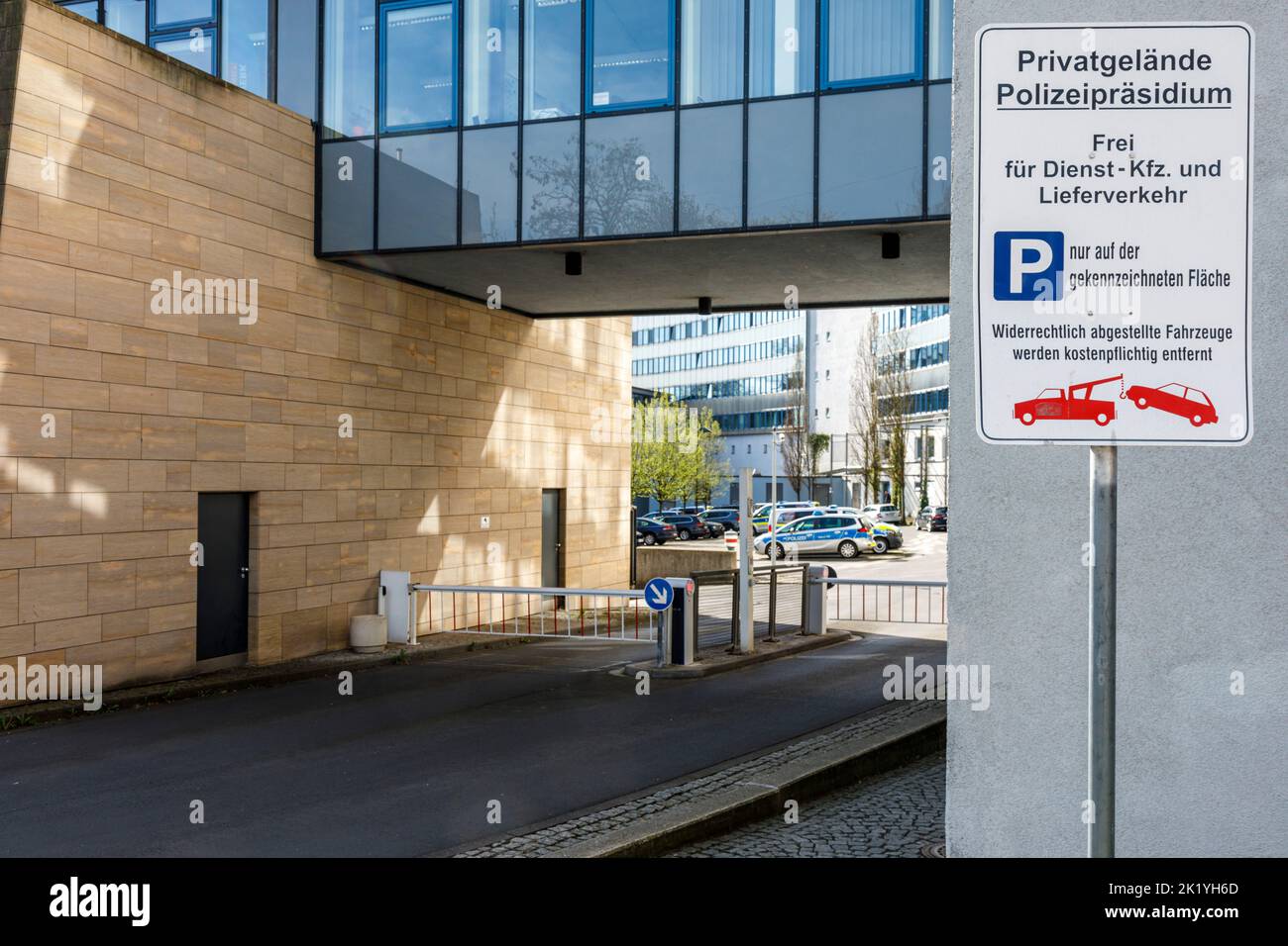 Police Headquarters North Hesse in Kassel Stock Photo Alamy