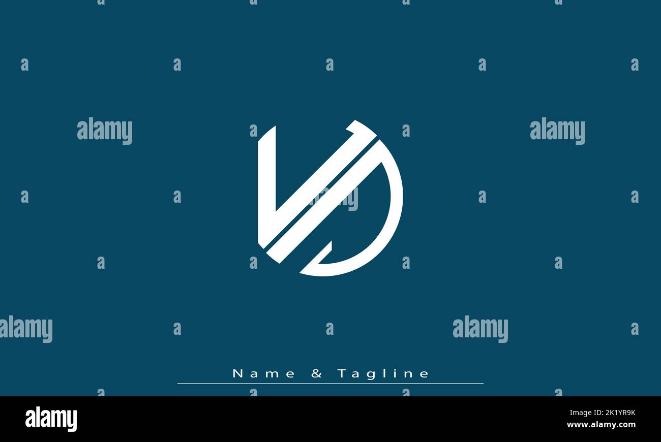 Alphabet letters Initials Monogram logo LJ , JL Stock Vector