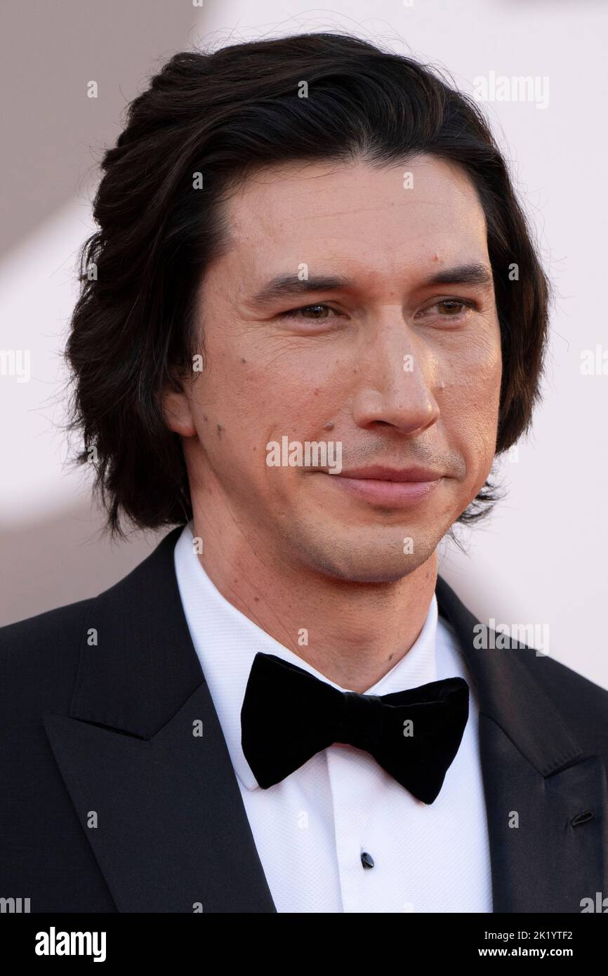 Lido di Venezia, Italy, August 31,2022 Adam Driver attend at red