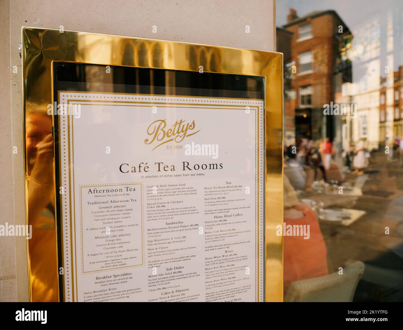 Bettys Café Tea Rooms, York, North Yorkshire, England, UK Stock Photo