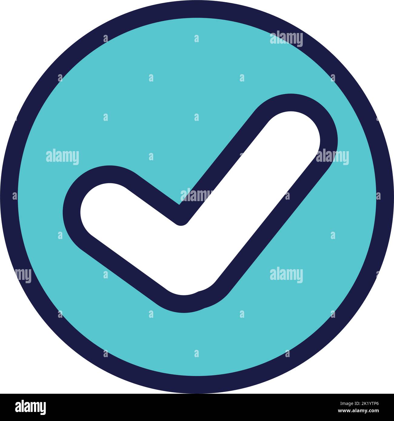 check-symbol-button-stock-vector-image-art-alamy