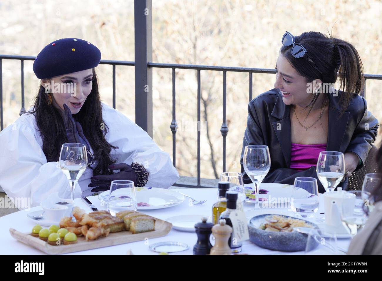 REAL GIRLFRIENDS IN PARIS, from left Anya Firestone, Emily Gorelik