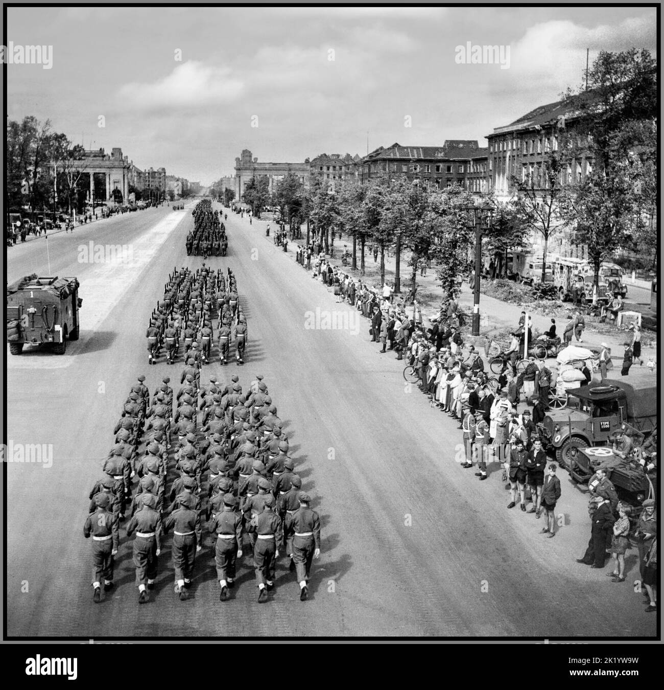 Berlin allied troops post ww2 Black and White Stock Photos & Images Alamy