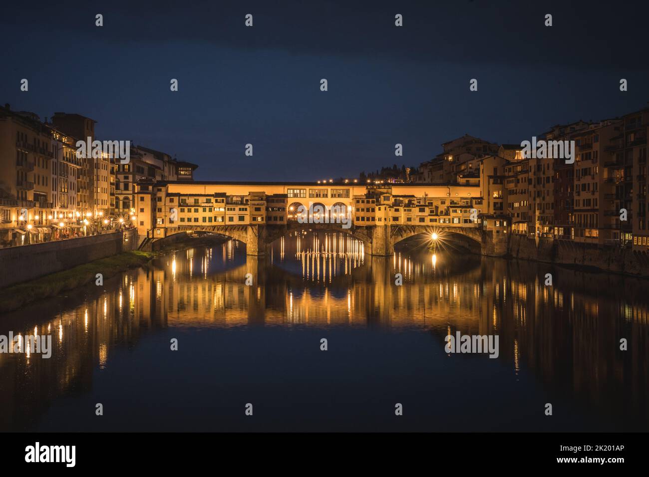 Florence by night Stock Photo